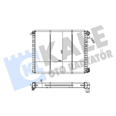 Su Radyatörü  ORİS BOP544026