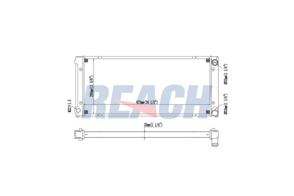 Su Radyatörü  RADISEN RR 65262