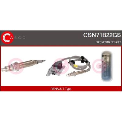 Oksijen (Lambda) Sensörü  Renault Trafic Combi (08.2014->)  VITESCO 571 0256 10