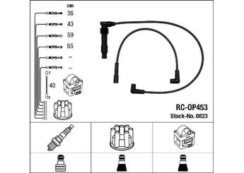 Buji Kablosu  NGK 0823  1612609 90510852 90 510 852