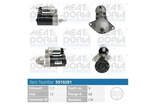 Marş Dinamosu  Opel Corsa A (04.1985->)  MAGNETI MARELLI 359001400550