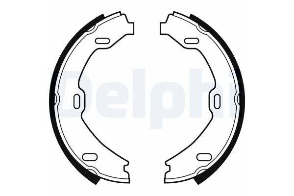 El Fren Balatası  Mercedes S -Serisi 4 Kapı (BM 220)(07.1998->)  DELPHI LS2084