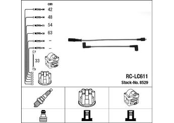 Buji Kablosu  NGK 8529  