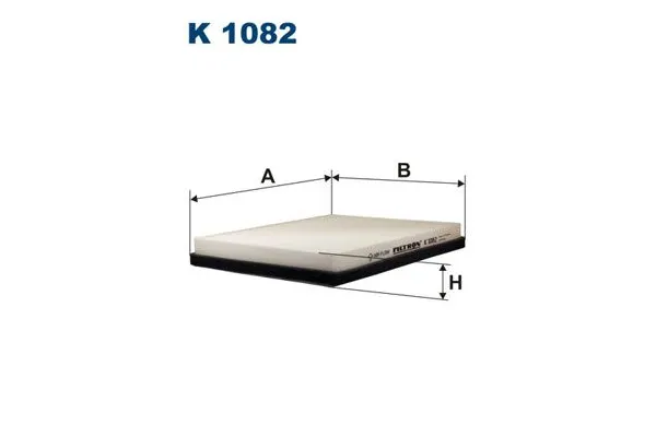 Polen Filtresi  MG Rover MG ZS (2001->)  FILTRON K 1082