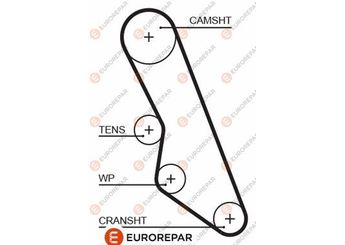 Triger Kayışı  EUROREPAR 1633126080  81669 081669 14730110 1473011080