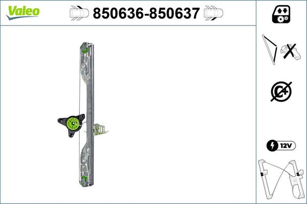 Cam Krikosu Ön Sol VALEO 850636