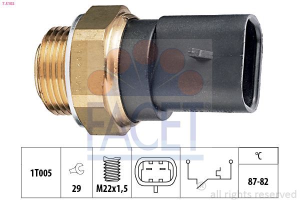 Fan Müşürü  FACET 7.5102