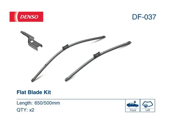 Silecek Süpürgesi Ön  650/500 mm - 26/20 inç BMW X6 Serisi (G06)(2019->)  DENSO DF-037