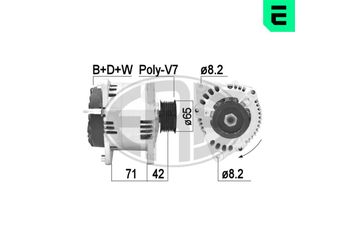 Alternatör  ERA 209415A  AMR3021E AMR3021 AMR 3021 AMR 3021E AMR4247 AMR 4247 AMR4247E AMR 4247E