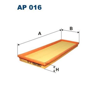 Hava Filtresi  Ford Fiesta 3 Kapı/Express (1976->)  FILTRON AP 016