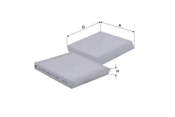 Polen Filtresi  FIL FILTRE HC 7070