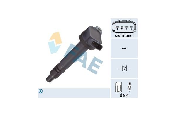 Ateşleme Bobini  Toyota Camry (XV40)(2007->)  FAE 80368