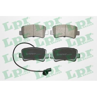 Fren Disk Balata Arka Renault Master III P.Van (02.2010->)  LPR 05P1578
