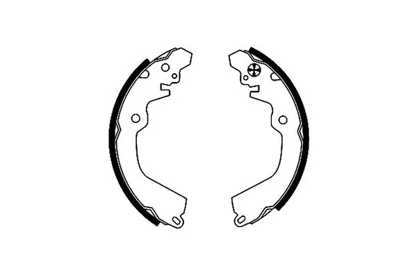 Fren Pabuçlu Balata Arka Mitsubishi Lancer 4 Kapı/ Station W. (CB0A/W)(1992->)  MAHER 00259