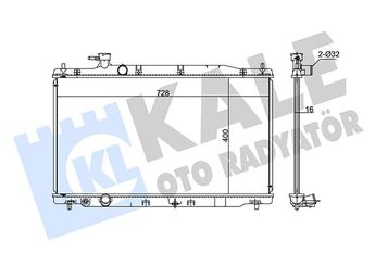 Su Radyatörü  KALE 347730  1K0121251CL 19010RZAA01