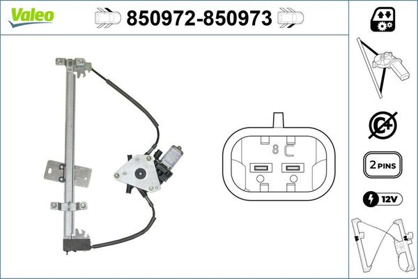 Cam Krikosu Ön Sol VALEO 850972