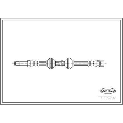 Fren Hortumu Ön Sağ veya Sol FROW 459.1117.001