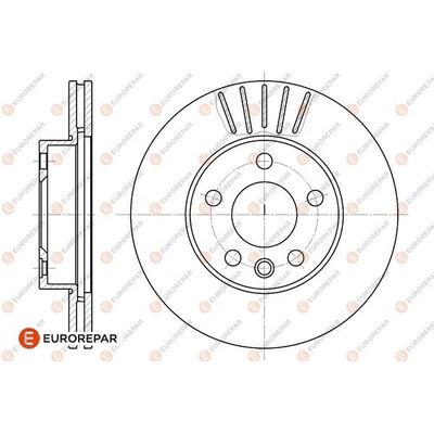 Fren Disk Ayna Ön Sağ ve Sol Volkswagen T4 Transporter Kamyonet Çift Kabin Syncro (08.1992->2003)  EUROREPAR 1667858680