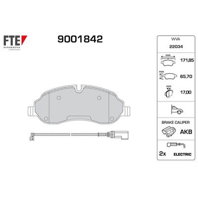 Fren Disk Balata Ön FTE 9001842