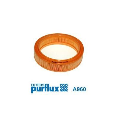 Hava Filtresi  Renault Rapid (F40)(08.1985->)  PURFLUX A960