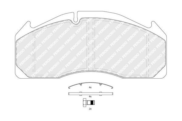 Fren Disk Balata Ön BEŞER 3845