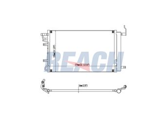 Klima Radyatörü  VEKA 43-2400  976062F000 976062F001