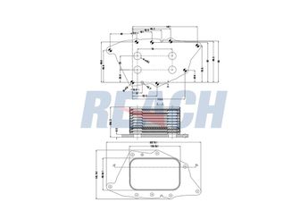 Motor Yağ Soğutucu  FROW 836.1540.006  1142858523