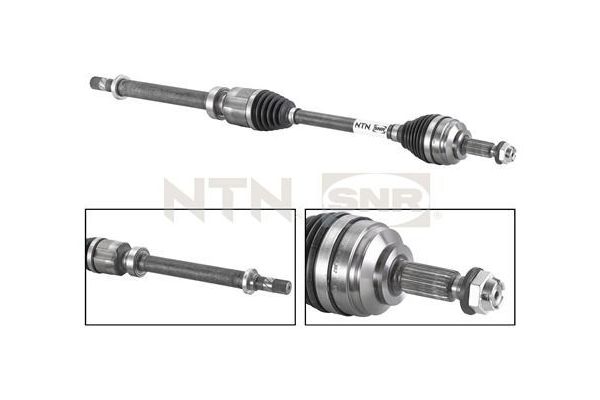 Aks Komple Ön Sağ Renault Clio IV (2012->)  SNR DK55.051