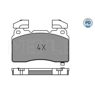 Fren Disk Balata Ön MEYLE 025 259 1516/PD