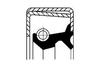 Aks Keçesi  CORTECO 19017041B  9031150005 J9031150005