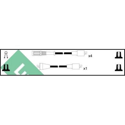 Buji Kablosu  NGK 9443