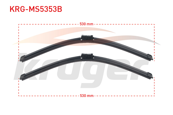 Silecek Süpürgesi Ön  530/530 mm - 21/21 inç KRUGER MS5353B