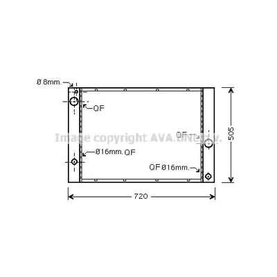Su Radyatörü  BMW 7 Serisi (E65/E66)(2001->)  BEHR 8MK 376 745-761