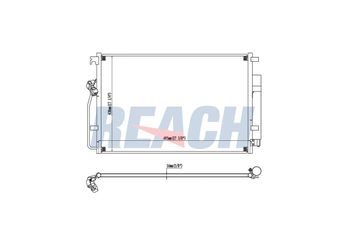 Klima Radyatörü  VALEO 860144  A9065000454 2E0820413 9065000554