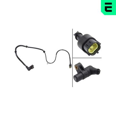 Abs Sensörü Ön Sağ Kia Rio (BC)(2000->)  OPTIMAL 06-S627