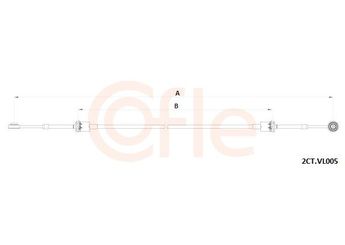 Vites Değiştirme Teli  KRAFTVOLL 01080040  21789667 21002851 20545951 20700951 21343551