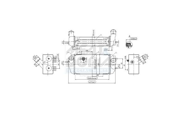 Turbo Radyatörü  Kia Sportage (QL)(2016->)  MGA 80045