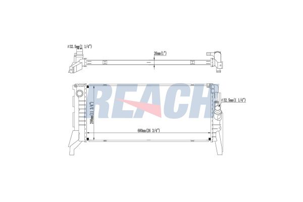 Su Radyatörü  BMW X2 Serisi (F39)(11.2017->)  PSA ORJINAL LTR133320