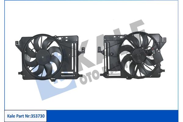 Radyatör Fan ve Motoru  Ford Grand C-MAX (CB7)(2010->)  MAHER 19217