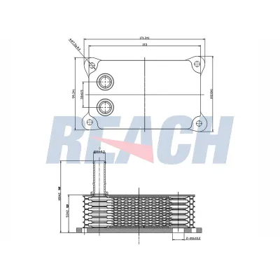 Motor Yağ Soğutucu  Ford Transit Minibüs (FY)(2000->)  SUPSAN YS0002