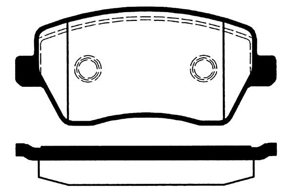 Fren Disk Balata Ön Lada Vesta SW Cross (2181)(2017->)  RENAULT ORJINAL 8671095218