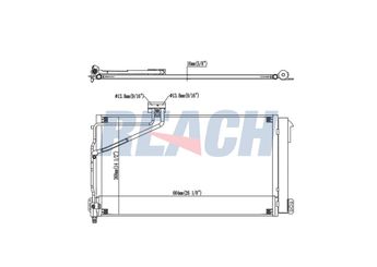 Klima Radyatörü  NRF 350553  1715000354 A1715000354