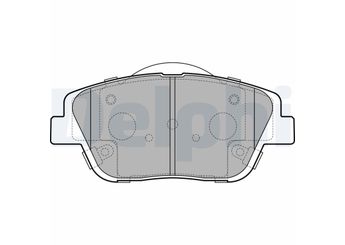 Fren Disk Balata Ön DELPHI LP2688  581012TA50 581013QA50 581014UA00 581013XA00 58101-2TA50 581013QA10 58101-3QA10 58101-3QA50 58101-3XA00 58101-4UA00 581013VA60 581013XA10 581012TA00