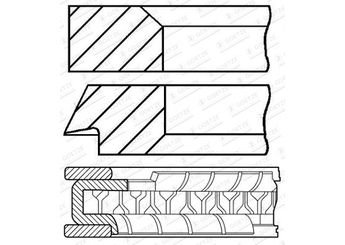 Segman (STD)  MOBIS 230402B001  230402B001