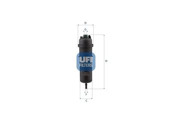 Yakıt Filtresi  VOLLER VLF 127  13328591019 13328582008 13328582272 13328591018