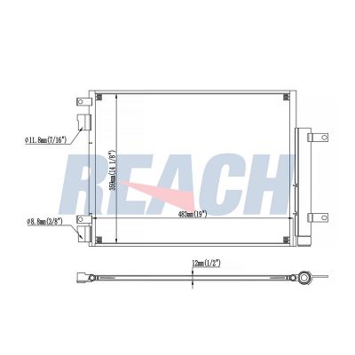 Klima Radyatörü  OPEL ORJINAL 95437449