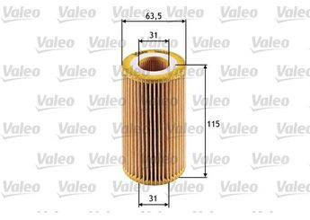Yağ Filtresi  VALEO 586505  4772166 5650319 90540460 90570368 9117321