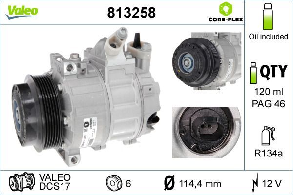 Klima Kompresörü  VALEO 813258