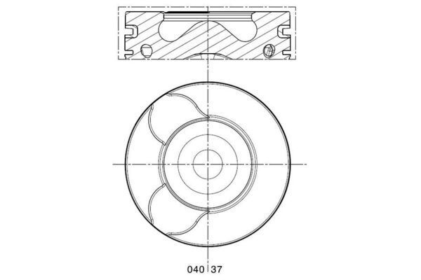 Piston (85.00MM-0.60)   SONNE 522KR07901