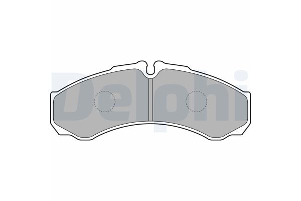 Fren Disk Balata Ön Iveco Daily Kombi (1999->)  DELPHI LP1802